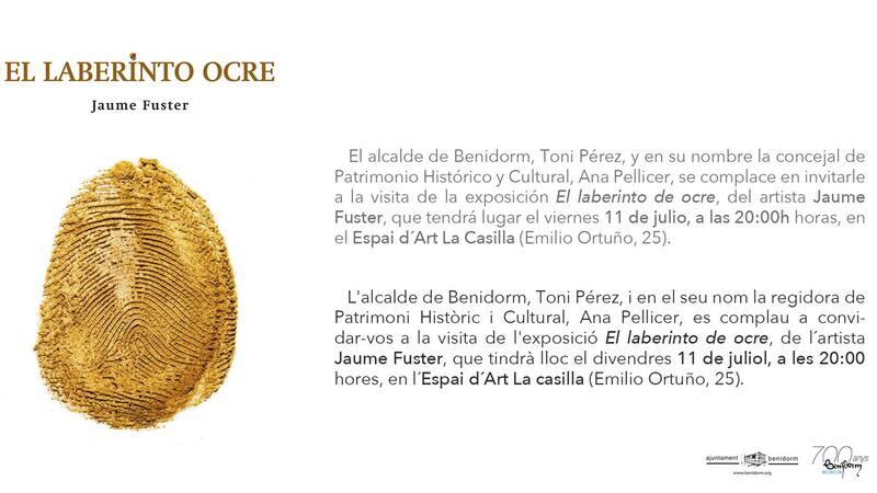 El Espai d’Art La Casilla expone una colección fotográfica sobre la mina de ocre de la Serra Gelada
